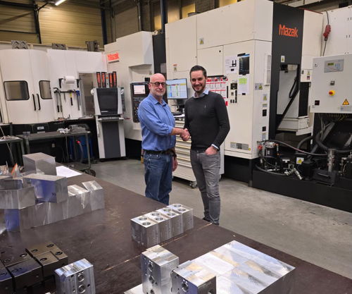 Martin Arts, oprichter Nubé Hydraulics en Steven Vangeersdaele, CEO Vydraulics