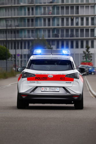 Hyundai NEXO @ Kantonspolizei Zürich