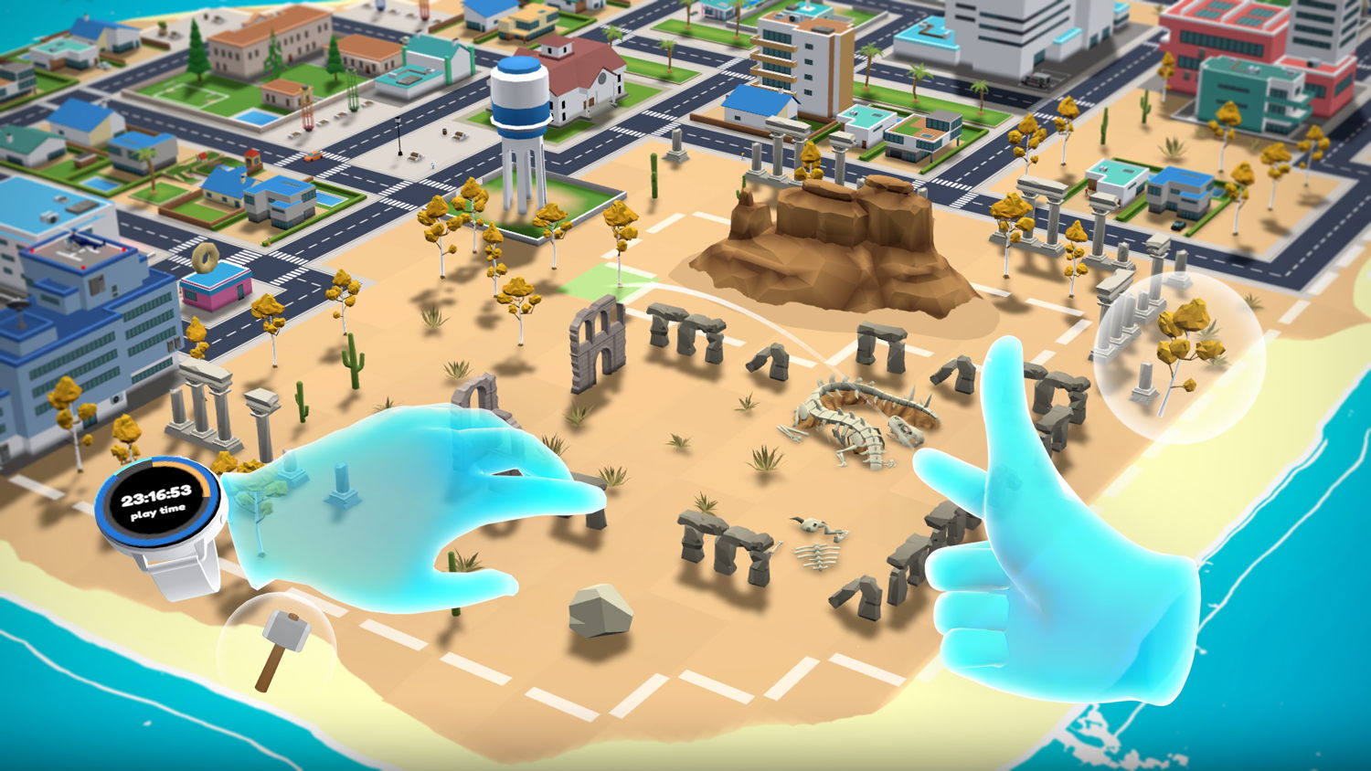 Little Cities Bigger! - Screenshot - Ancient Ruins