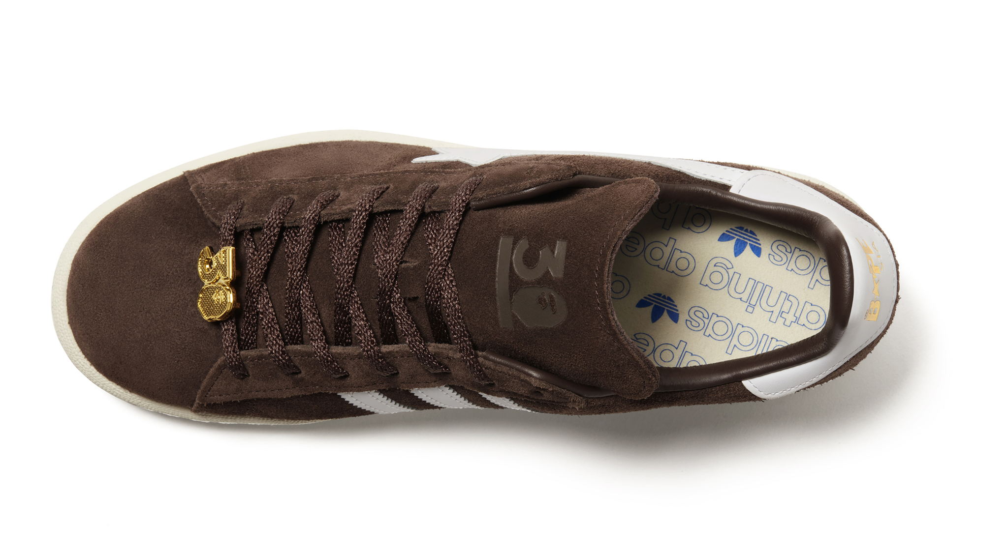 adidas Originals continua con las celebraciones del 30 aniversario de BAPE con una version colaborativa de los iconicos Campus 80s