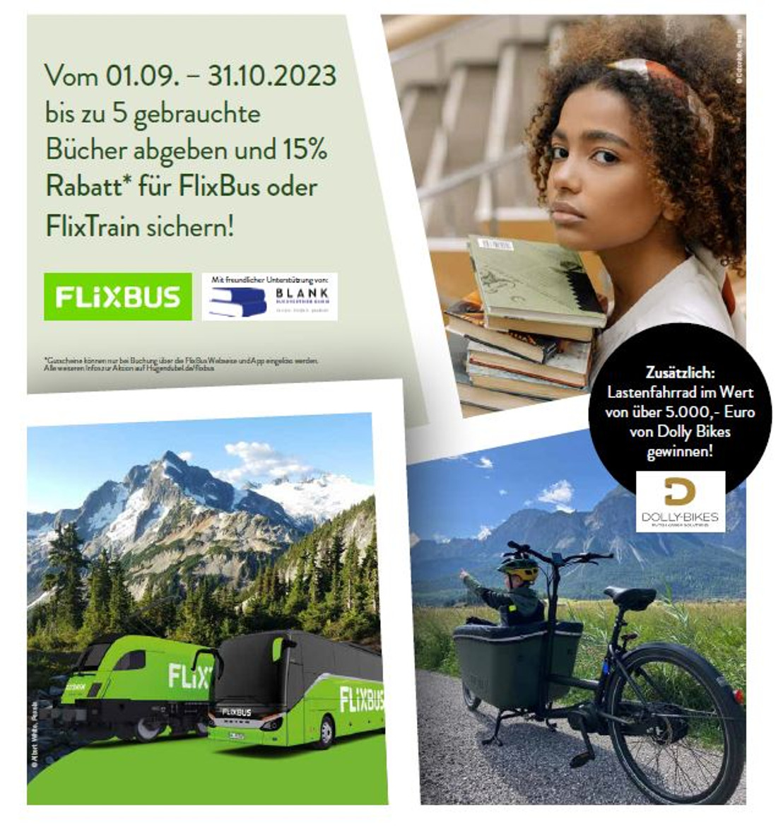 Hugendubel, FlixBus und buchspende.org verzeichnen positive Resonanz für Buchspende-Aktion