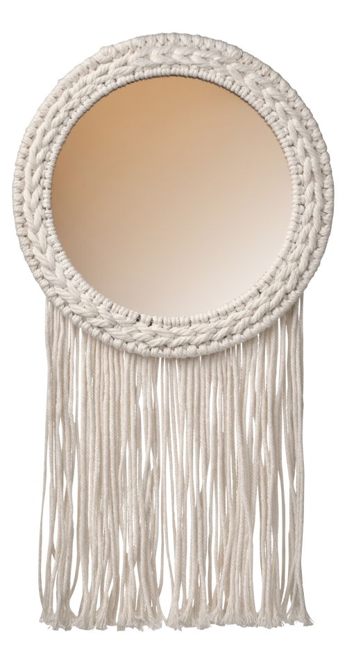 IKEA_January News FY23_ENERgISKOg decorative mirror with fringes €29,99_PE880102