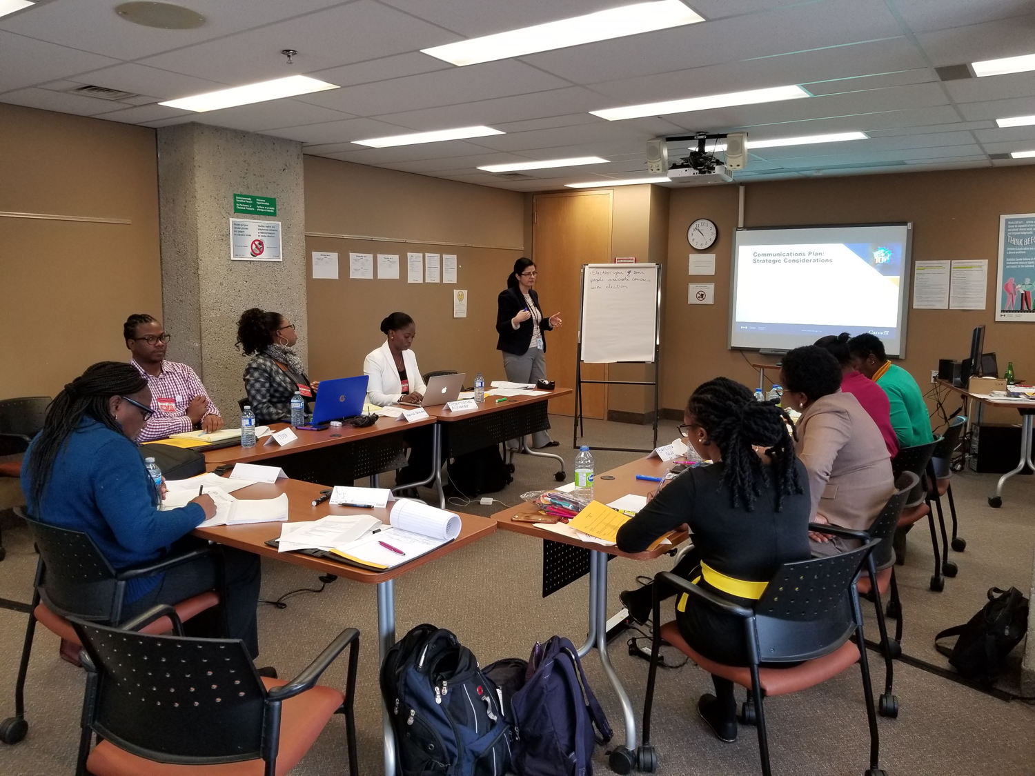 Cross-section of  workshop participants