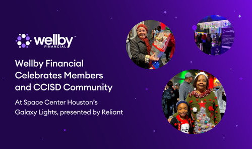 Wellby Financial Celebrates Members and CCISD Community at Galaxy Lights