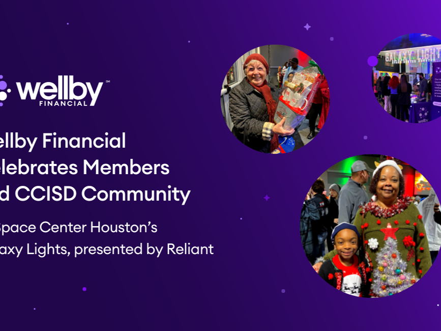 Wellby Financial Celebrates Members and CCISD Community at Galaxy Lights
