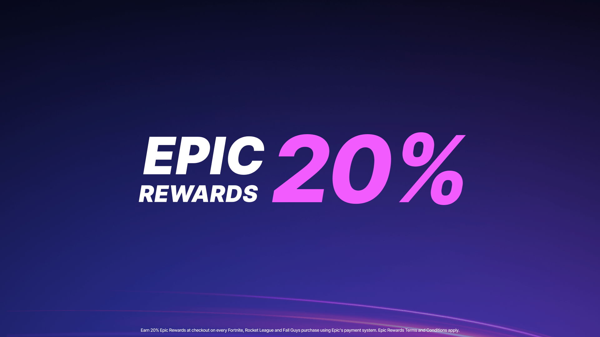 Llegaron las mejores ofertas a Fortnite: Obtén un 20% de vuelta con las recompensas de Epic a partir de hoy. 