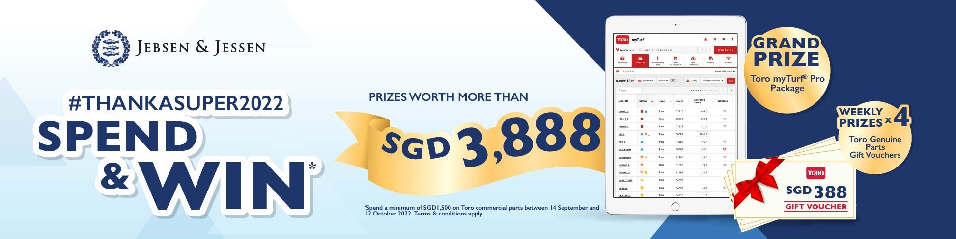 #ThankASuper2022 Spend & Win
