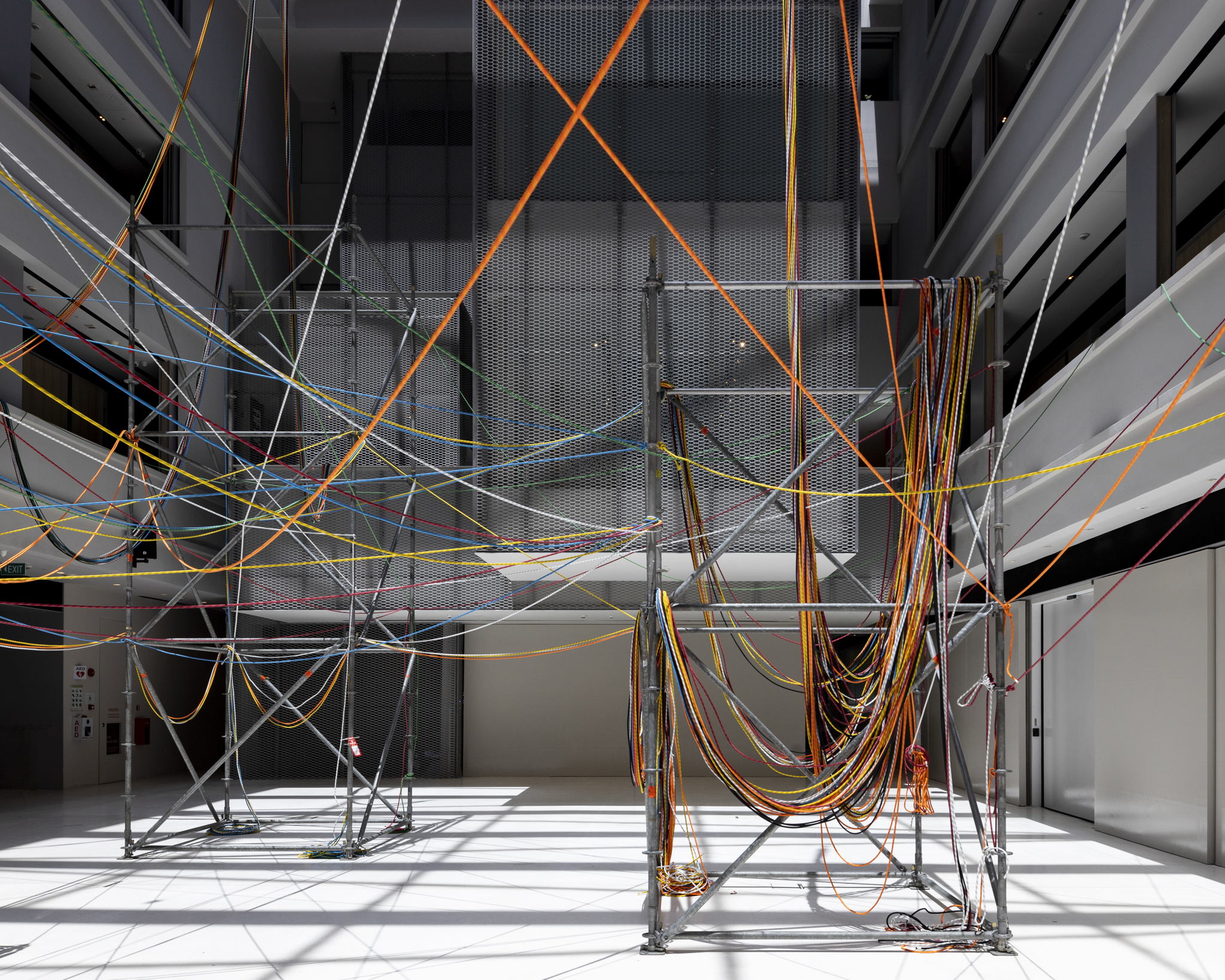 Rope Chandelier by Theseus Chan and Studio Juju, image by Don Wong