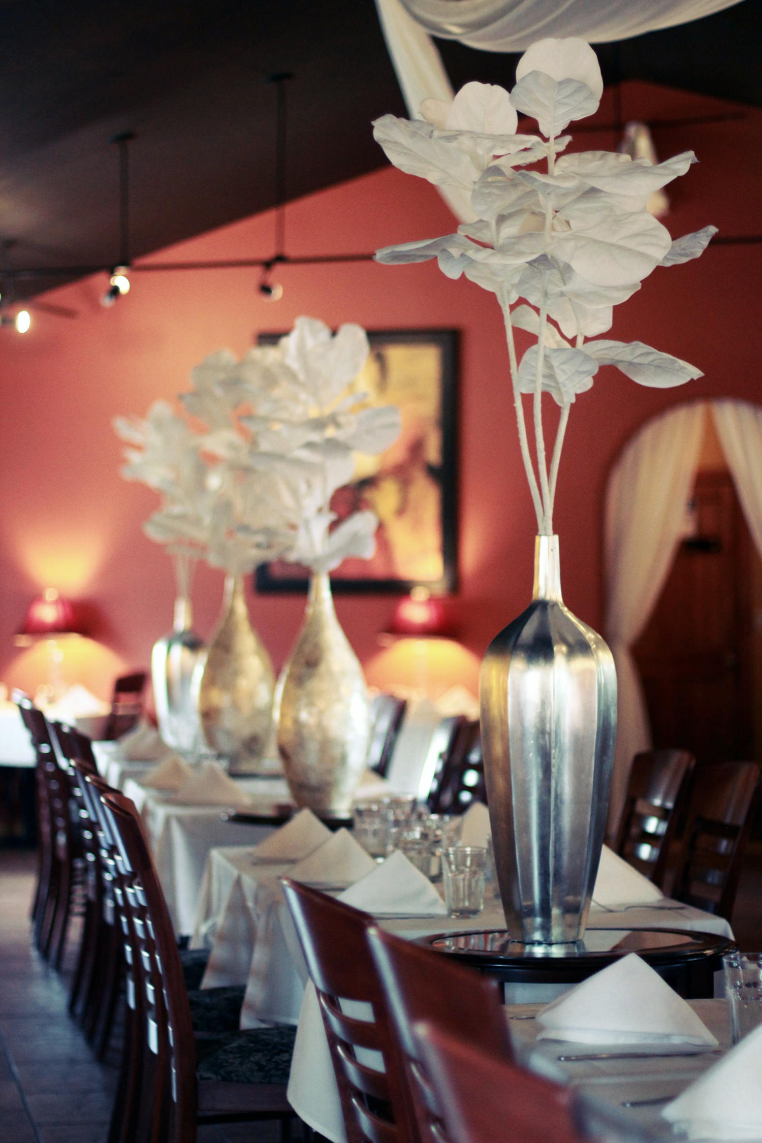Table setting at Bistro Colorado