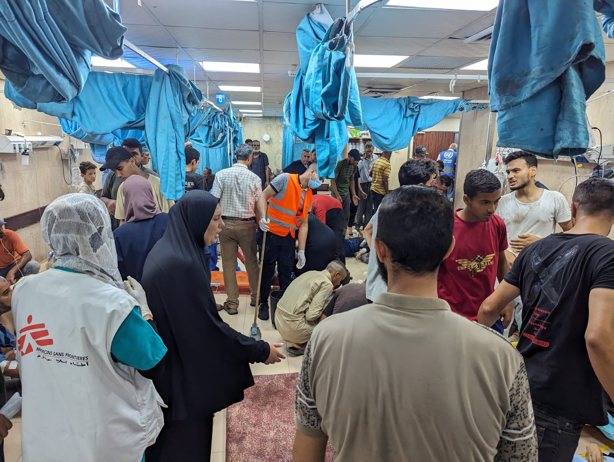 Hospital Al Awsa, Foto: Karin Huster, responsable médica de MSF