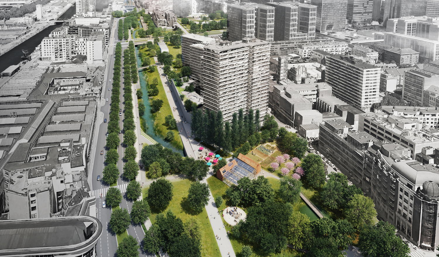 © OLM, Evolta, Hbaat, Ouest en Dedale 