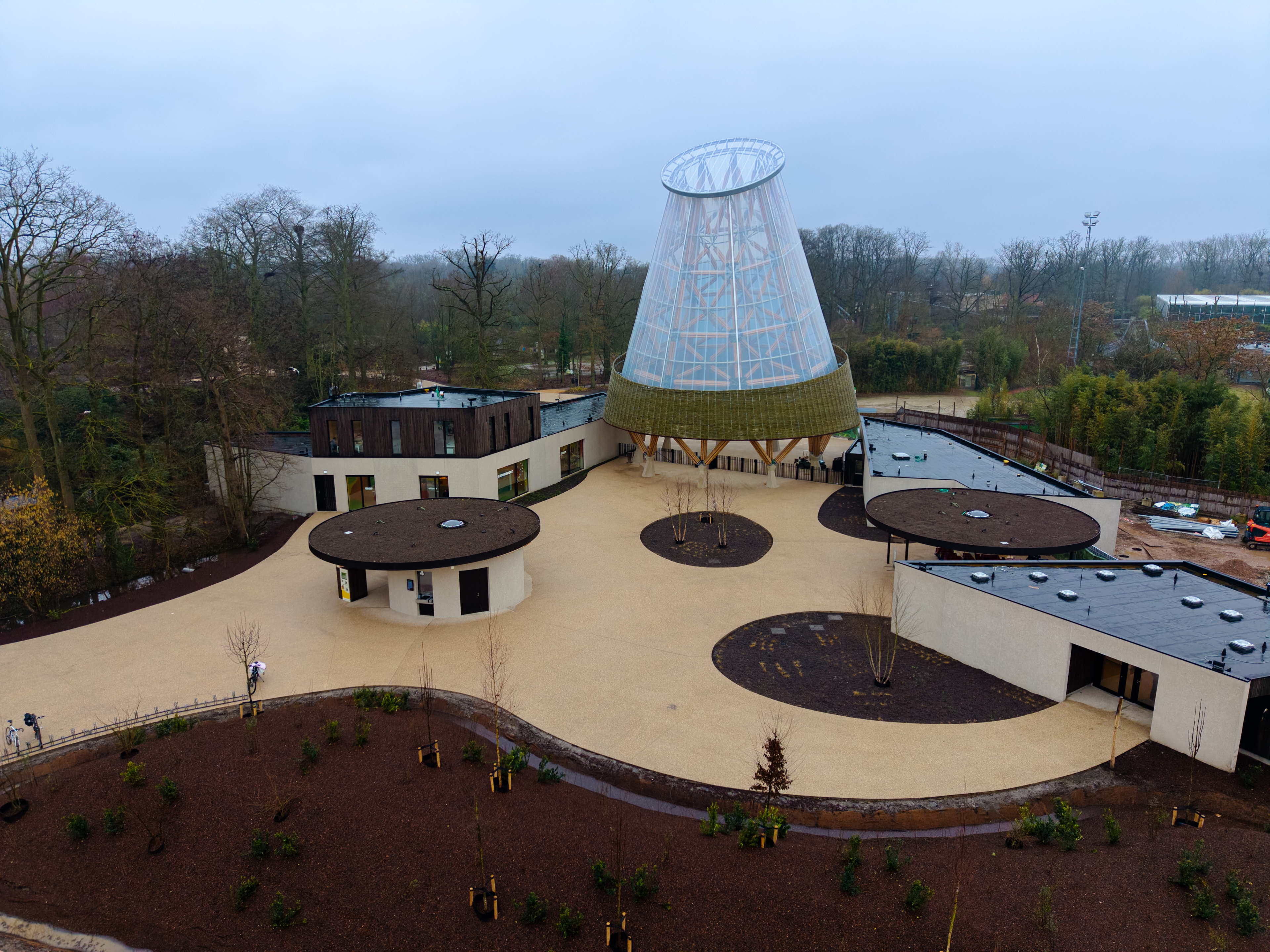 Heidelberg Materials levert beton voor nieuwe ingang ZOO Planckendael