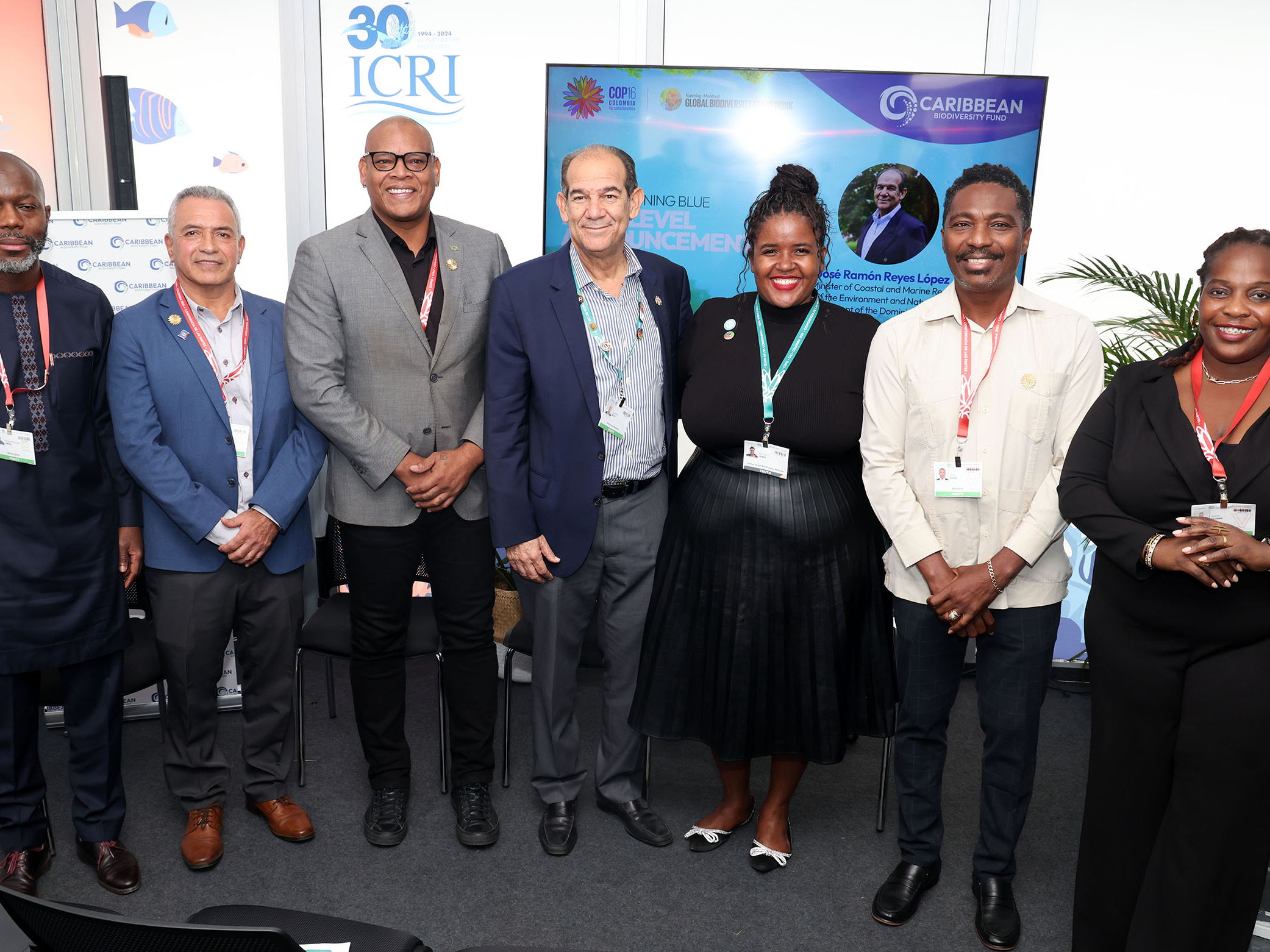 Promotion de la vision caribéenne 30x30 pour l'océan lors de la COP16