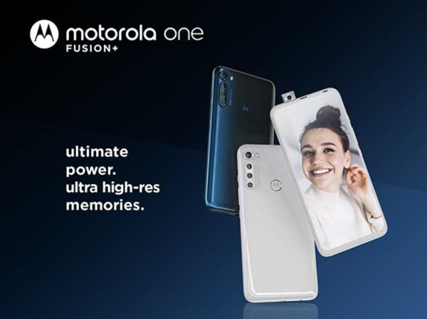 Capture ultra high-res memories with motorola one fusion+