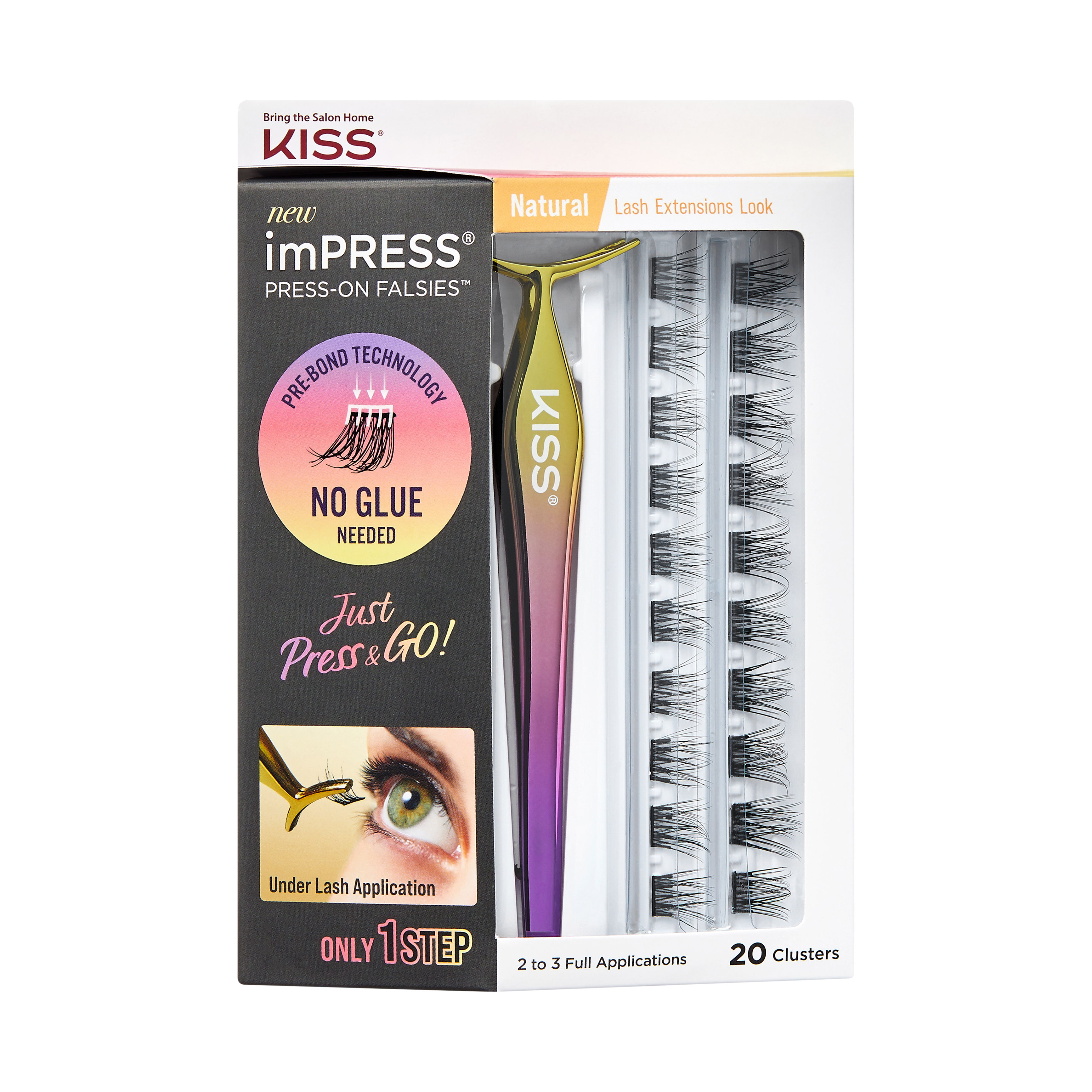 KISS imPress PRESS-ON FALSIES, UVP 18,99€