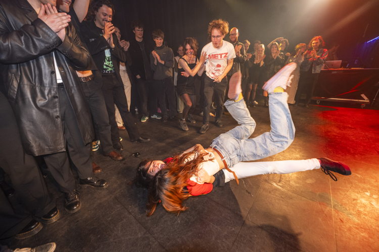 Maria Iskariot wint Humo’s Rock Rally 2024.  Credits: Alex Vanhee