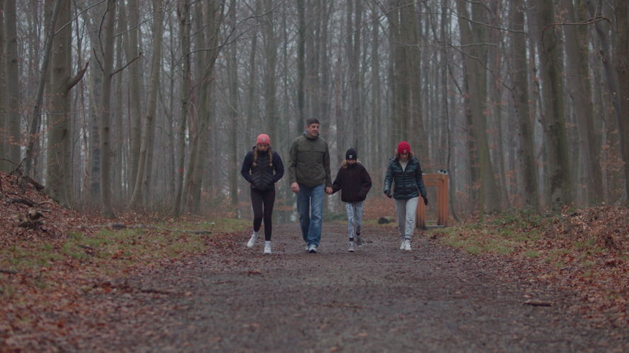 Met gezin in Tervuren