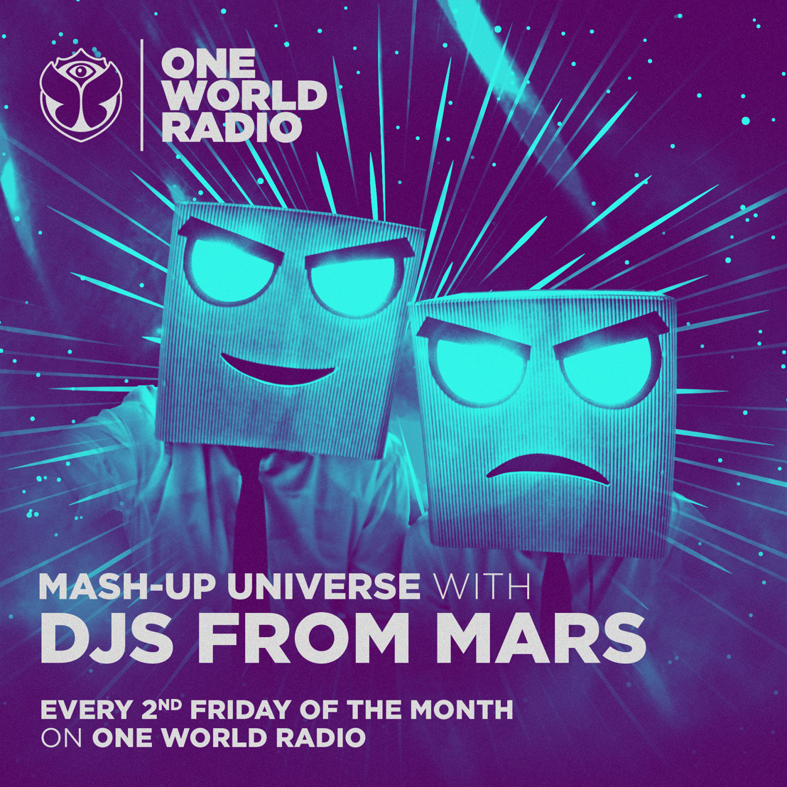DJs from Mars kick off their own brand-new show Mash-Up Universe on One World Radio