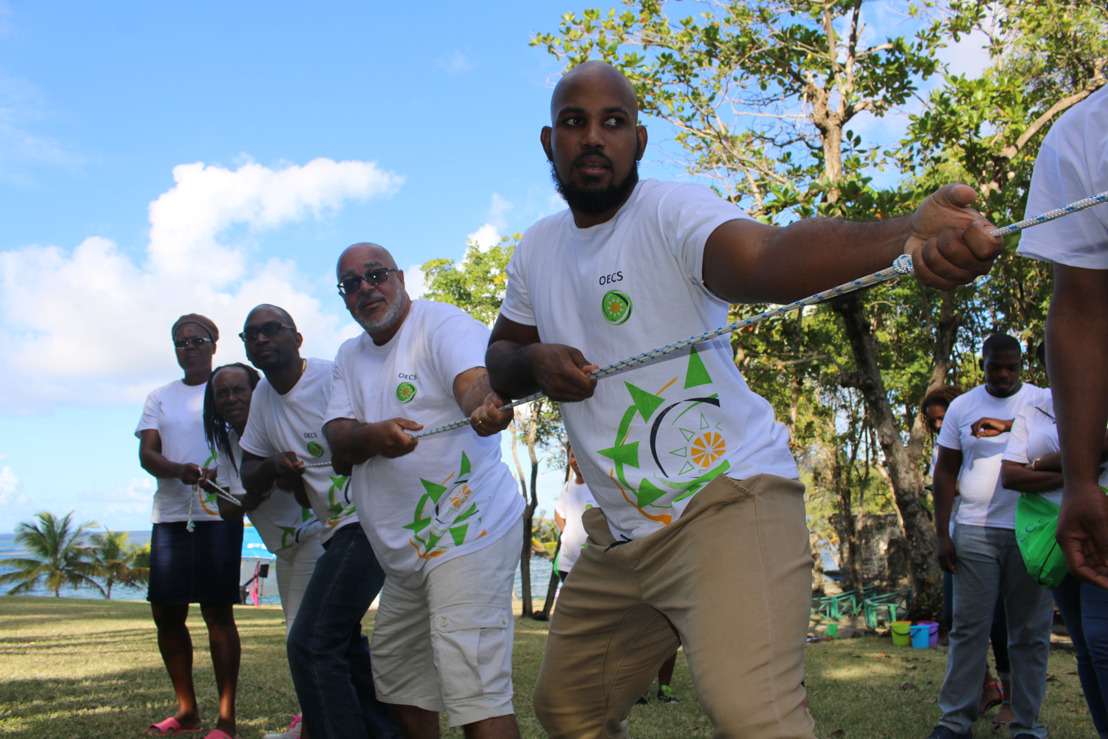 Staff of the OECS Commission embrace Team Beliefs and new Recognition Programme