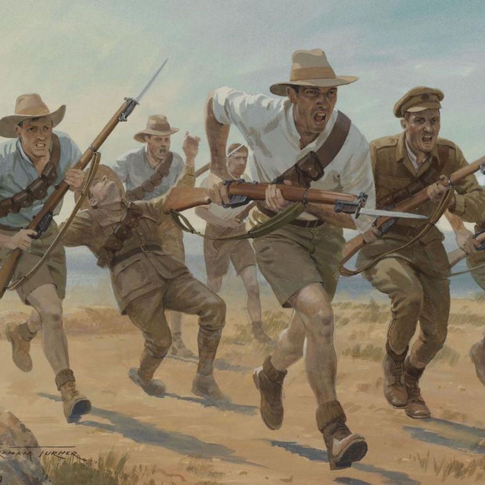 AKG3689962 ©akg-images / Osprey Publishing / ANZAC Infantryman 1914-15 / Graham Turner