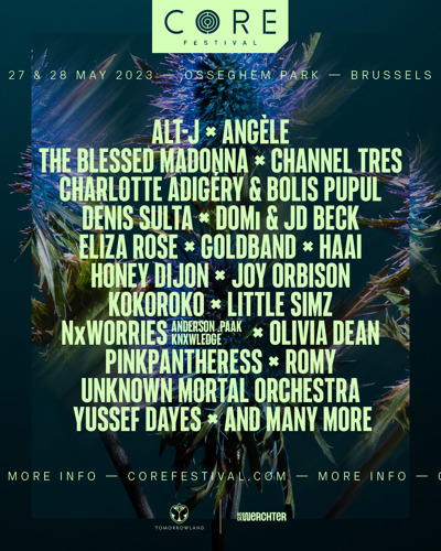 CORE Festival adds six new artists to the line-up