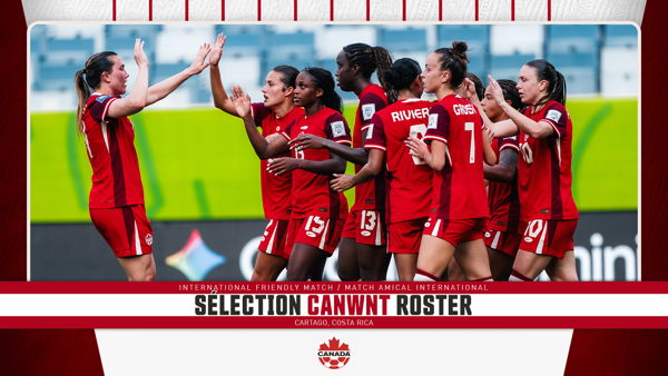 CANWNT 26-player roster revealed for June camp in Costa Rica