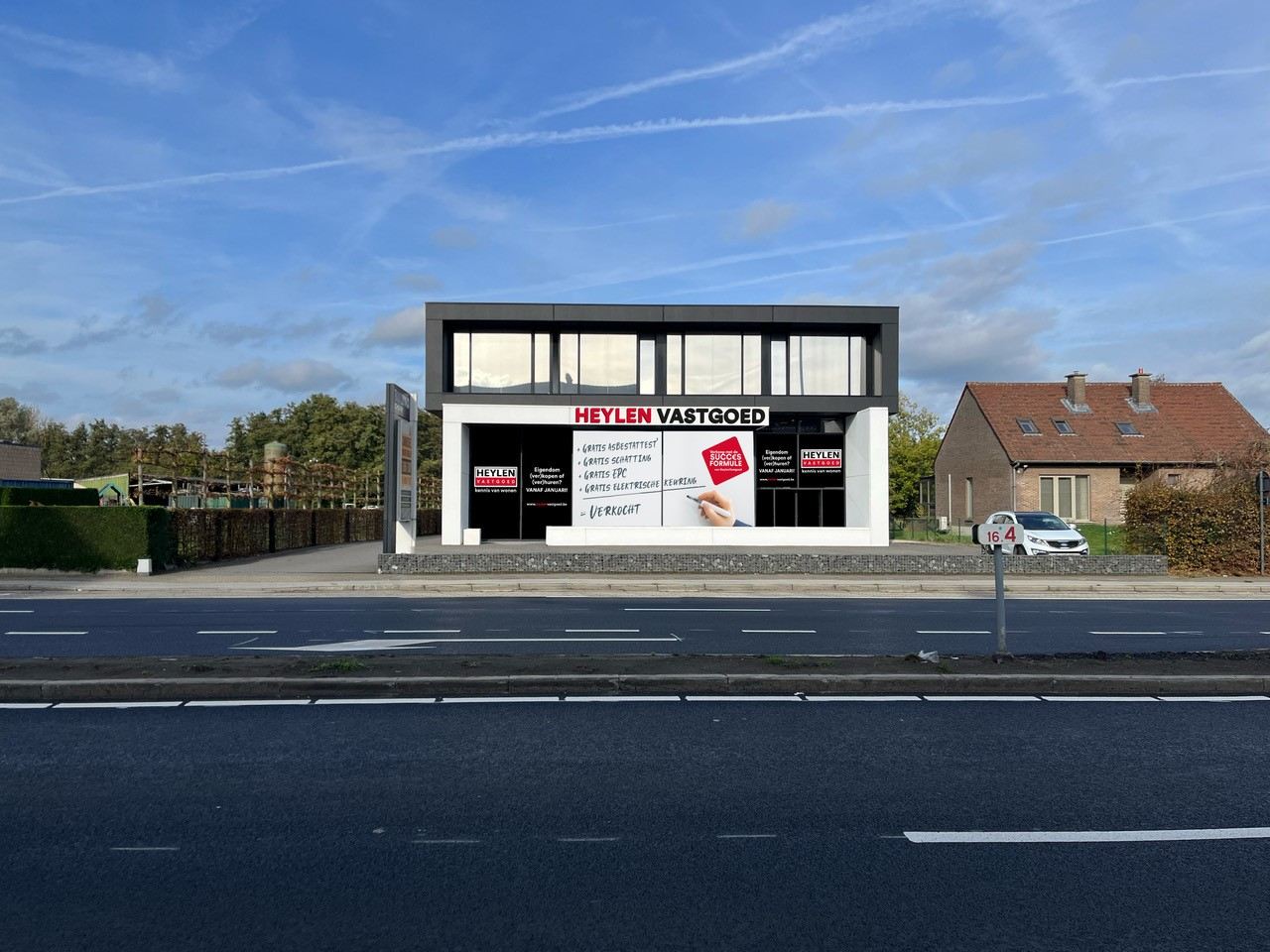 Voorstelling hoe het pand eruit gaat zien