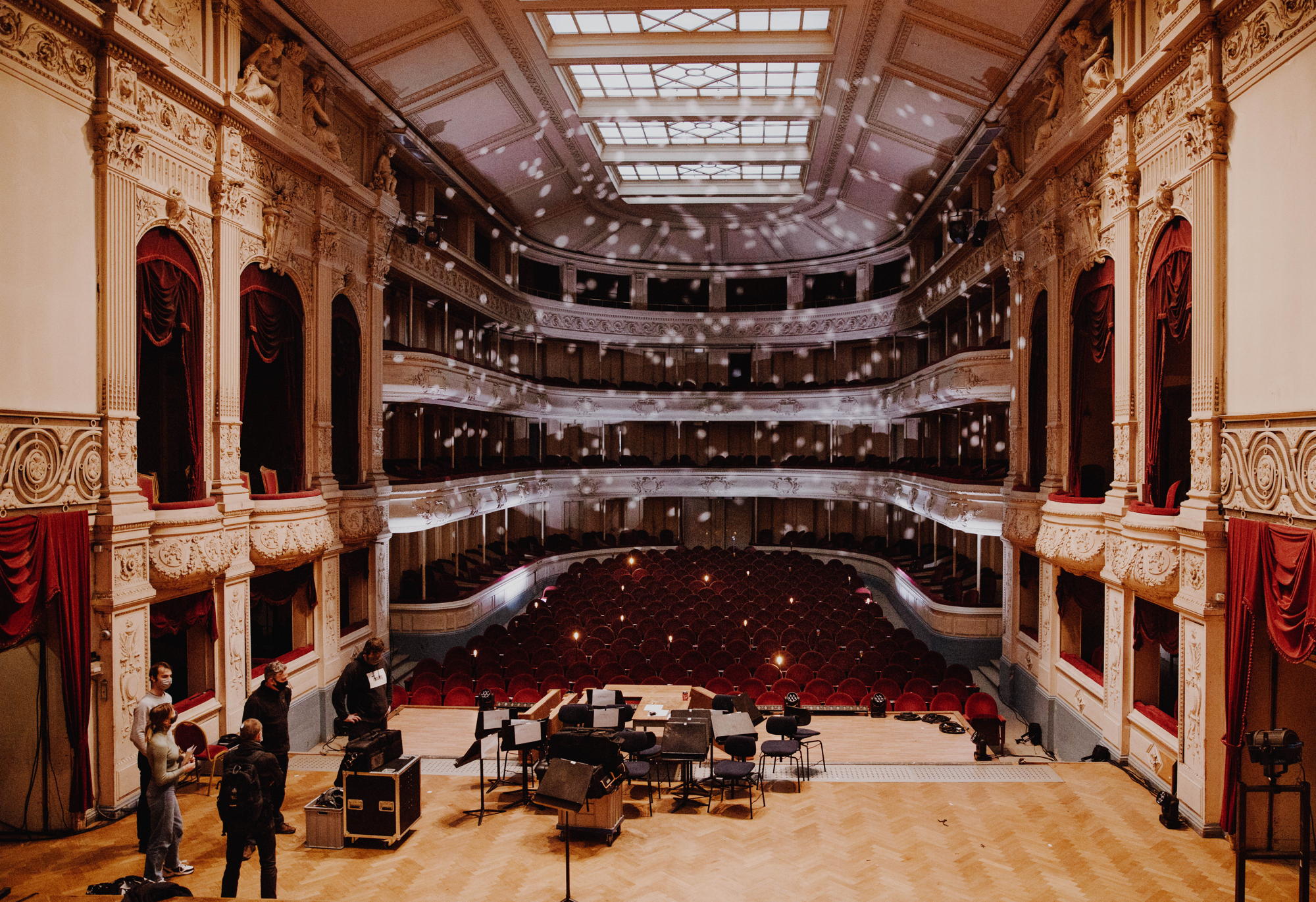Voorbereiding Nieuwjaarsconcert 2021