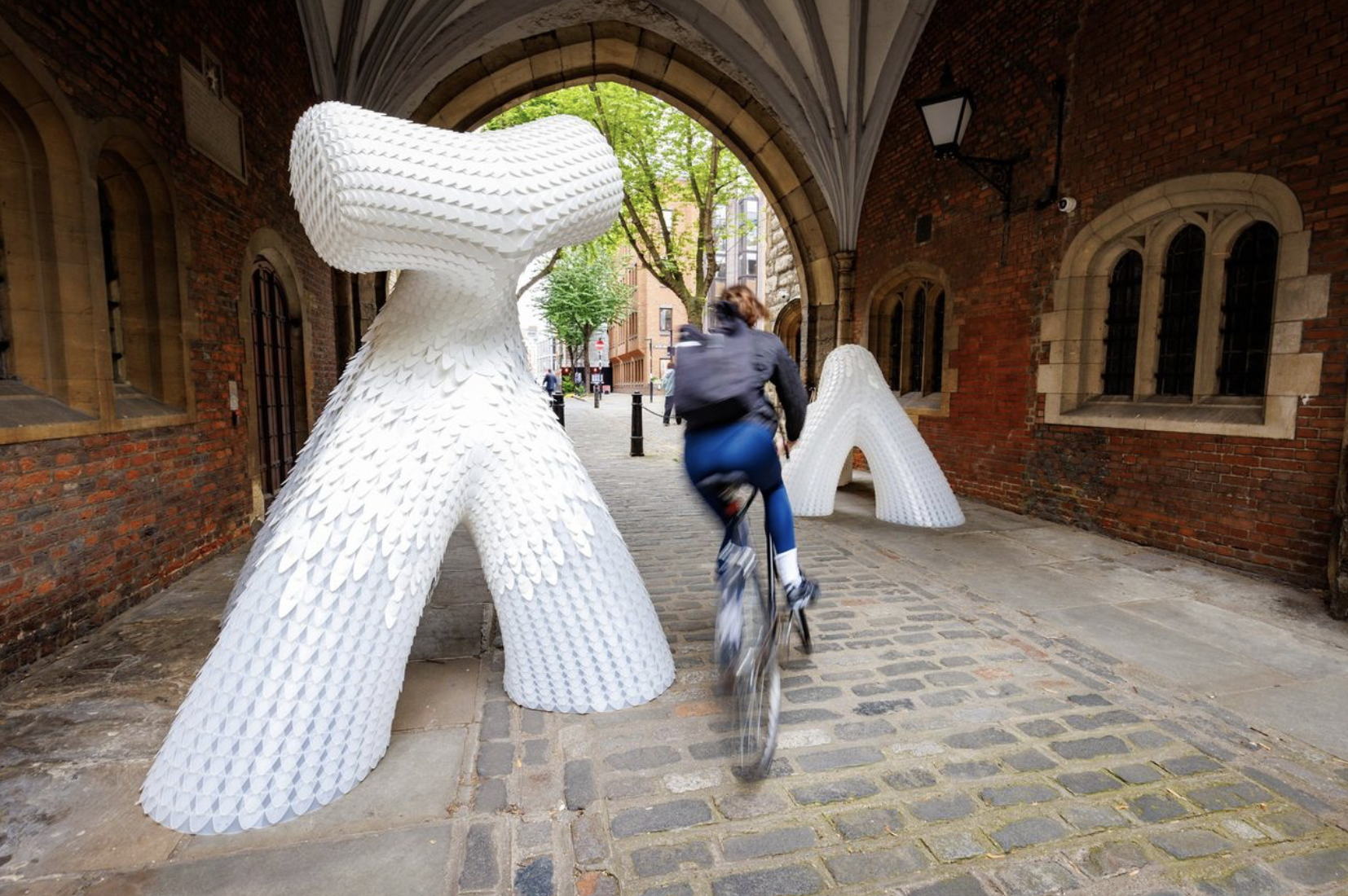 Above: Gatekeepers by Duffy London in collaboration with surface designer Orsi Orban (Photo: Sam Frost) Above: Gatekeepers by Duffy London in collaboration with surface designer Orsi Orban (Photo: Sam Frost)