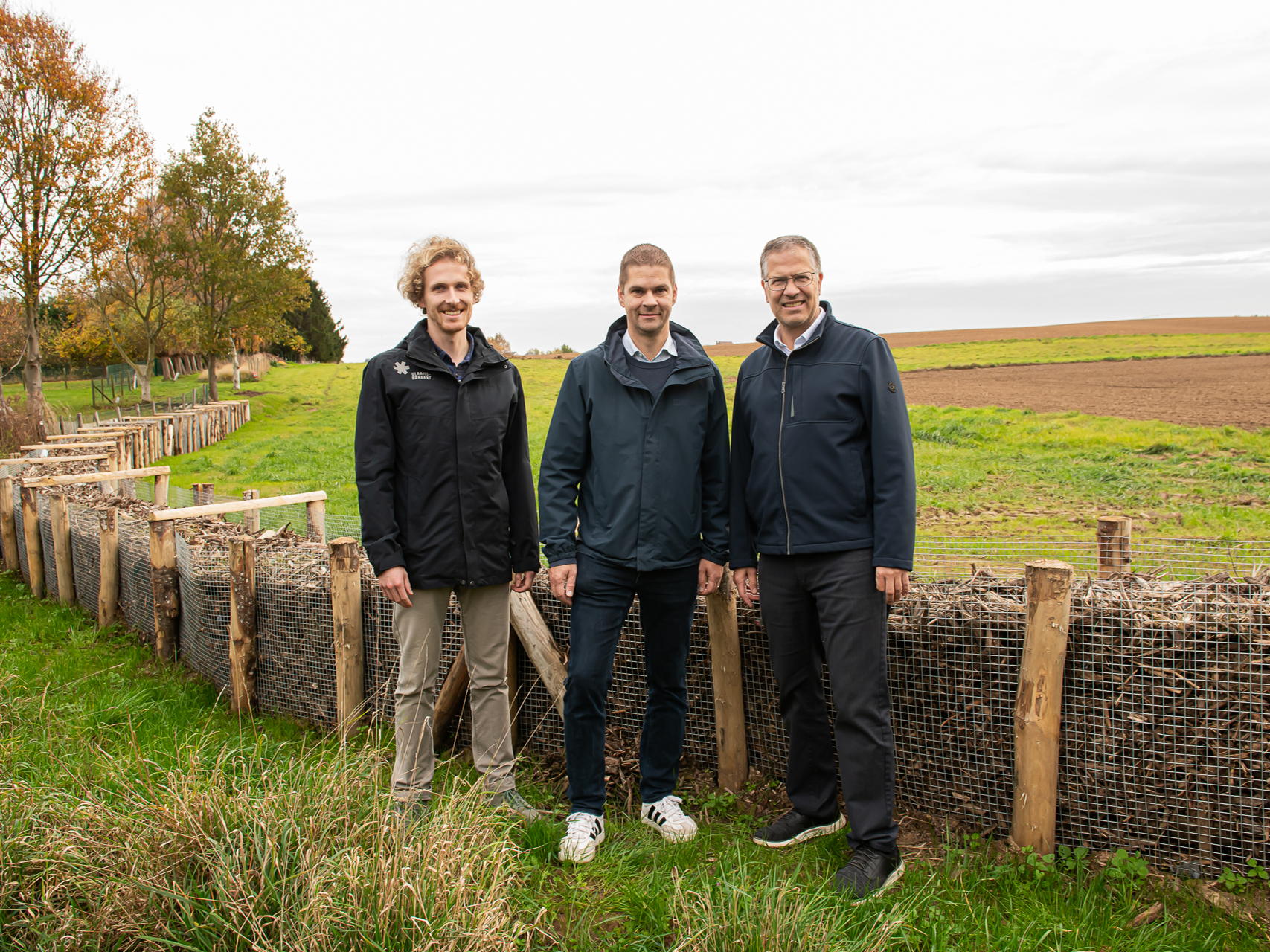 Provincie en gemeente leggen houthakseldammen aan tegen water- en modderoverlast in Tervuren