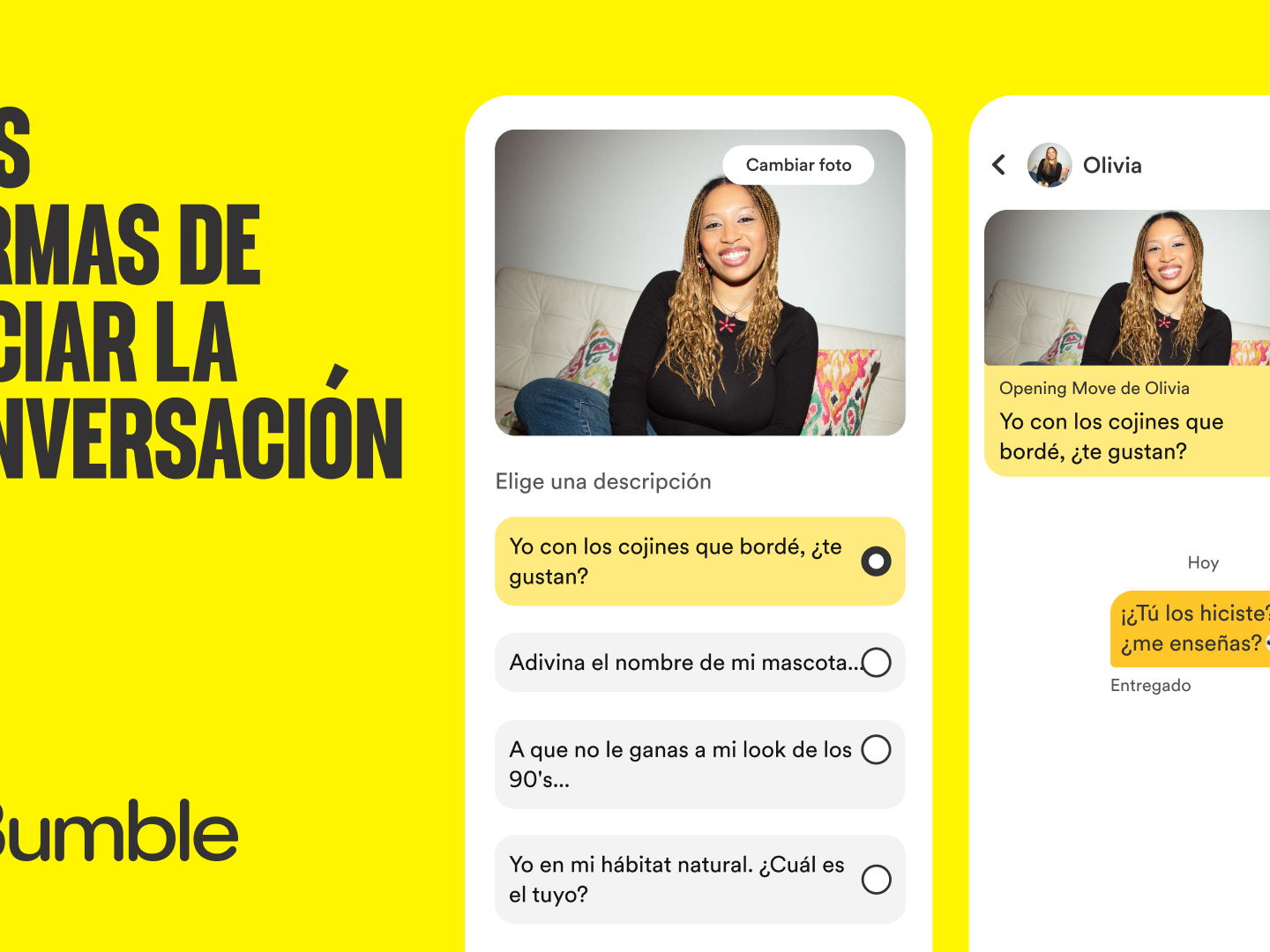 Bumble presenta nuevas funciones e insignias de intereses para mejorar la compatibilidad y la calidad de las conversaciones 