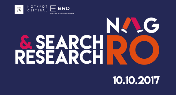 Marți, 10 octombrie, începând cu ora 16:00, vă invităm la discuția cu invitații din cadrul proiectului Search & Research RO, la Rezidența BRD Scena9