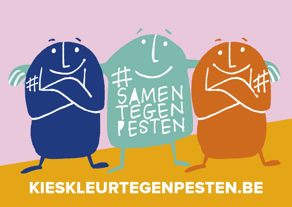 campagnebeeld #samentegenpesten