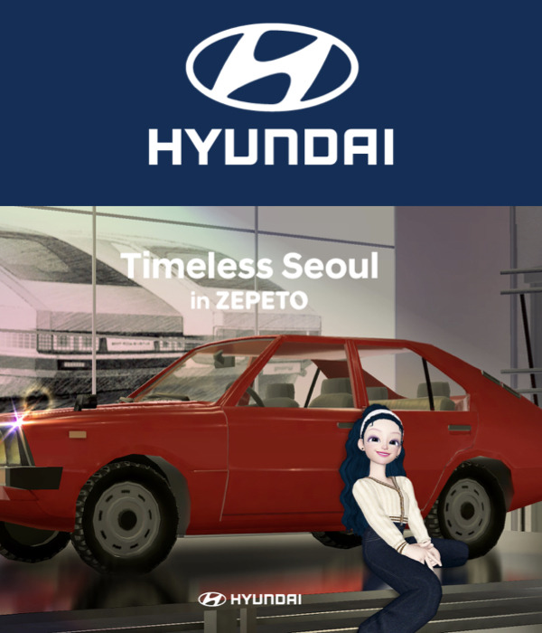 Hyundai Motor revive el Seúl vintage con el modelo PONY Heritage dentro de ZEPETO 3D Avatar Universe