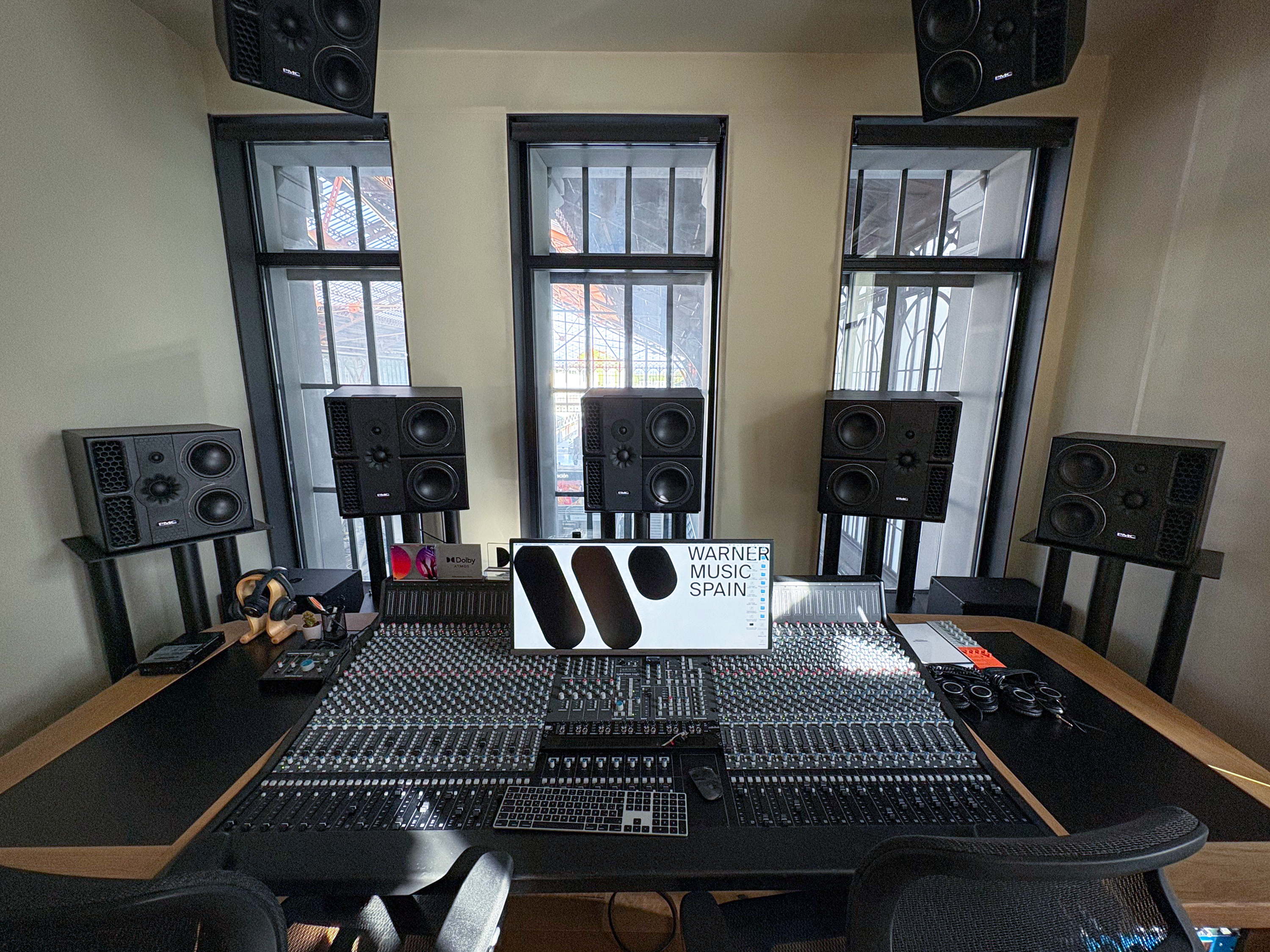 The Music Station: Warner Music Spain’s New Production Facility Installs Solid State Logic ORIGIN Mixing Console and U Series Controllers Across Production Rooms 