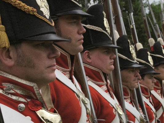 Reconstructie van de Slag van Waterloo in juni 2015