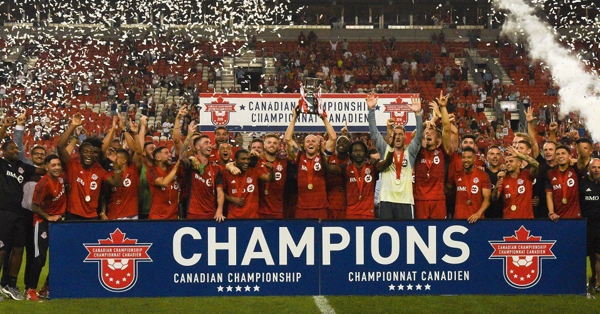 Toronto FC win the 2018 Canadian Championship
