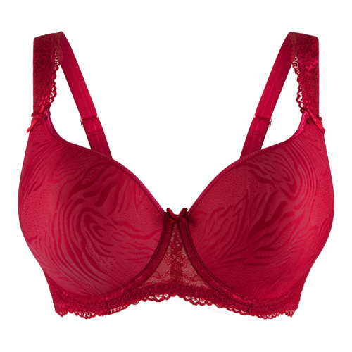 LINGADORE_FW24_1400-1A_UniFitPlusBra_CeriseJacquard_EUR49.95