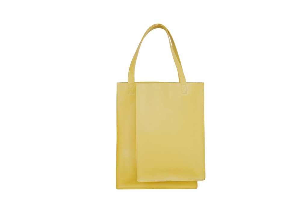 Mieke Dierckx - Double shopper limon - €399