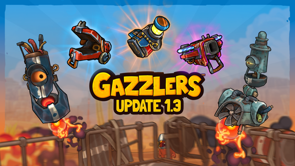 GAZZLERS releases third free update and celebrates with a hefty discount!