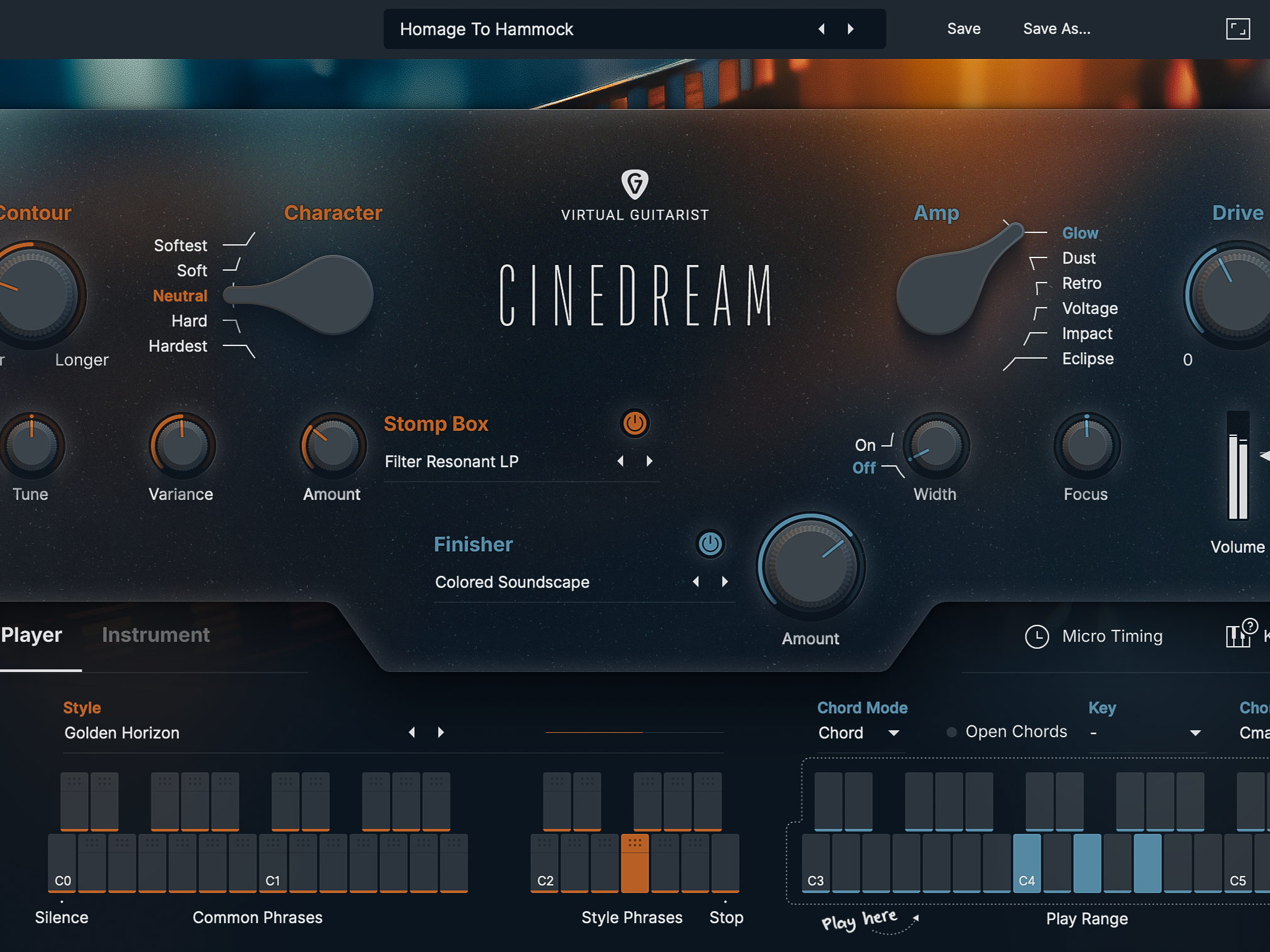 UJAM Introduces CINEDREAM: Ambient Guitar for Cinematic Sound Design