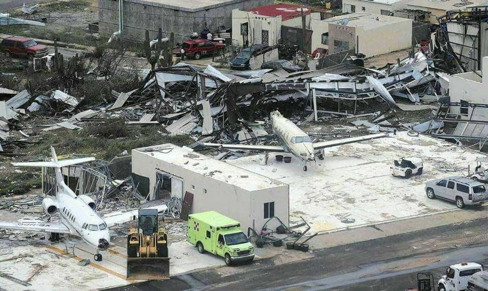 Visuals of regional destruction post-Hurricane Irma.