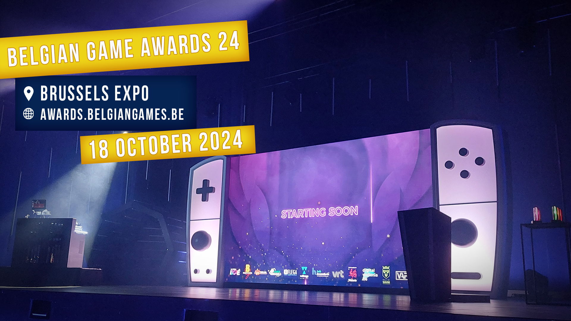 De Belgian Game Awards zijn terug en groter dan ooit!