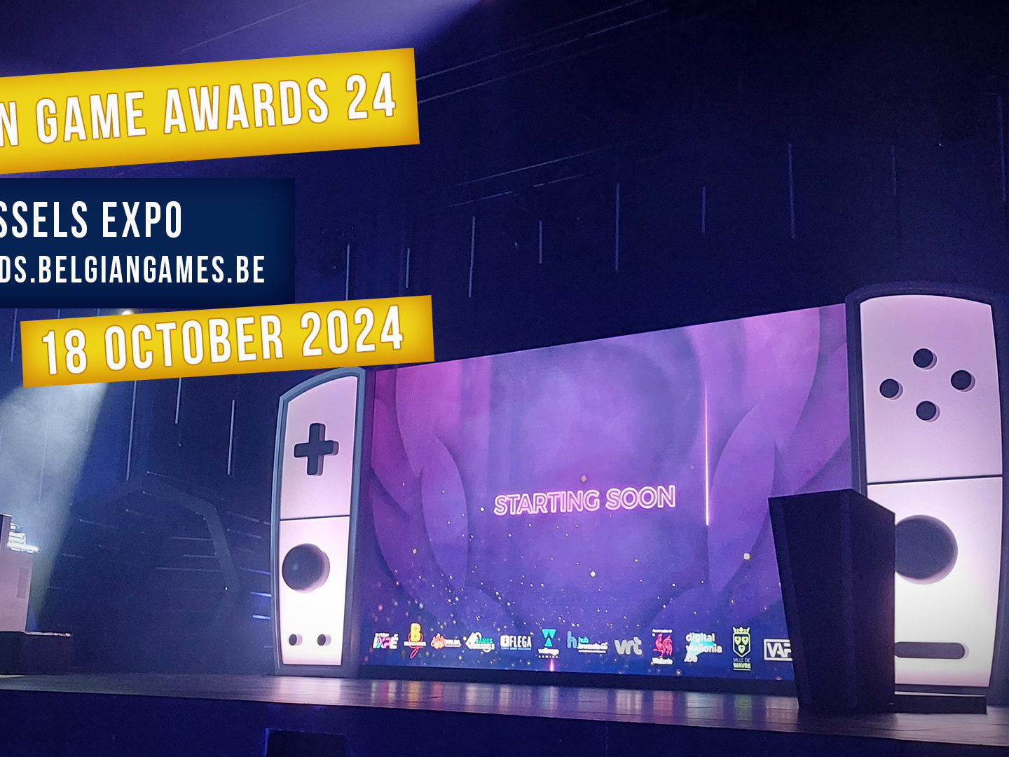 De genomineerden voor de Belgian Game Awards 2024 zijn bekend!