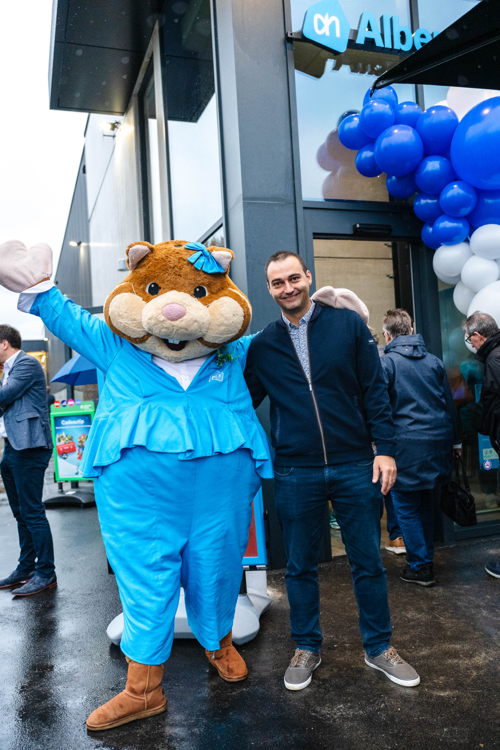 ook de toekomstige burgemeester was erbij