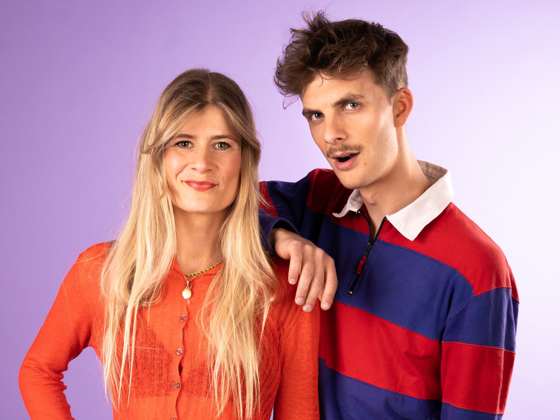 Eva De Roo en Dries Lenaerts staan vanaf september op met de luisteraars van Studio Brussel