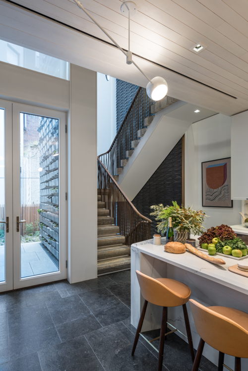 View of ground floor. Photo by Alan Tansey.