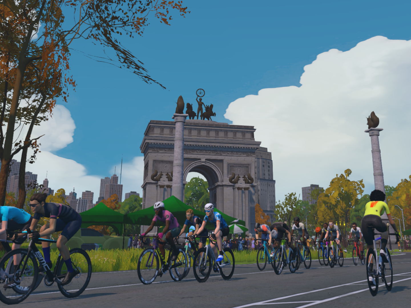 Zwift amplía Nueva York: Times Square, Puente de Brooklyn y nuevos retos para ciclistas y runners