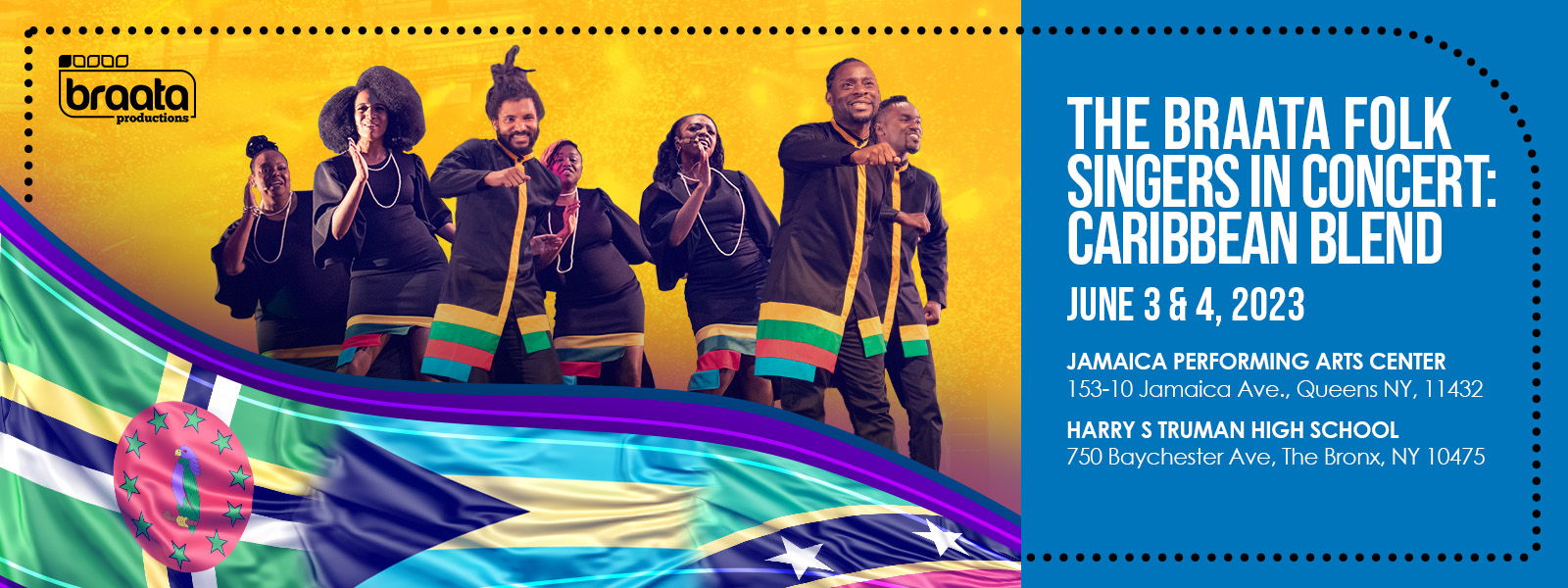 BRAATA FOLK SINGERS PRESENT CARIBBEAN BLEND