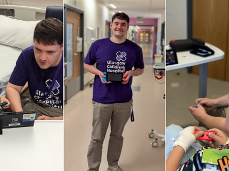 Games industry funds UK’s first-ever full-time children’s gamer to play with patients in Scottish hospital